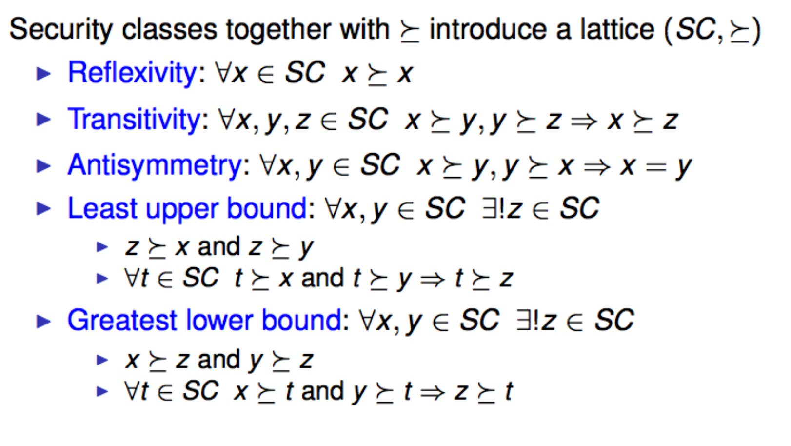 SecurityLattice